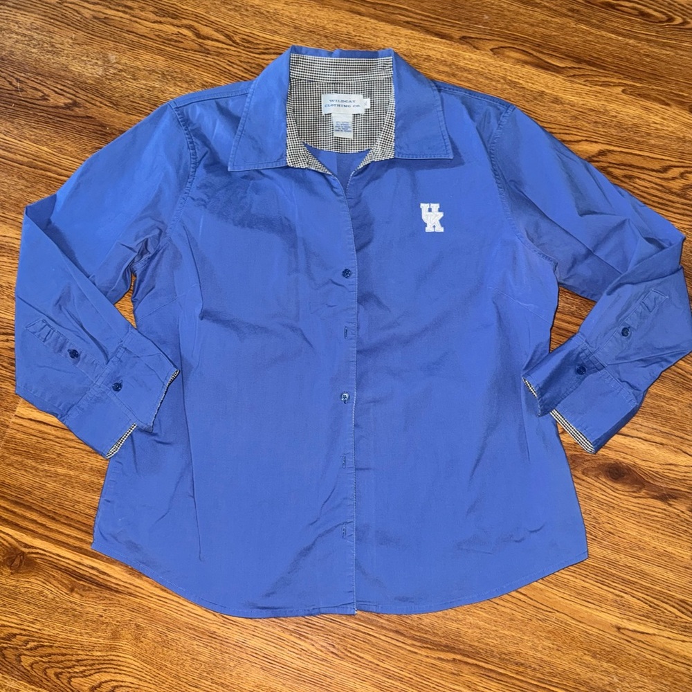 UK Wildcats Blue Women's Blouse